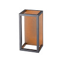 SLV LED Outdoor Wall luminaire QUADRULO WL, anthracite