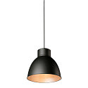 Pendelarmatuur PARA DOME E27 IP20, zwart
