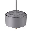 SLV Pendelarmatuur PARA DOME E27 IP20, grijs