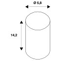 SLV Lichtbron Edison peervorm ST58 FILAMENT CLEAR 4-voudig, dimbaar ST58 helder E27 7,5W 800lm 2700K 320� CRI >90 dimbaar
