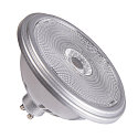 LED Lamp QPAR111 GU10, 12,5W, 3000K, CRI90, 60�, silver