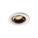 Plafondinbouwarmatuur NUMINUS MOVE S IP20, zwart, wit