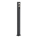SLV Staande armatuur voor buiten ESKINA FRAME 175 DOUBLE CCT 2-vlams, CCT Switch, instelbaar IP65, antraciet 