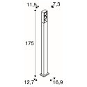 SLV Staande armatuur voor buiten ESKINA FRAME 175 DOUBLE CCT 2-vlams, CCT Switch, instelbaar IP65, antraciet 
