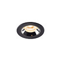 Plafondinbouwarmatuur NUMINOS XS IP20/IP44, chroom, zwart