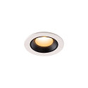 Plafondinbouwarmatuur NUMINOS XS IP20/IP44, zwart, wit