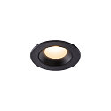 Plafondinbouwarmatuur NUMINOS XS IP20/IP44, zwart