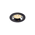 Plafondinbouwarmatuur NUMINOS XS IP20/IP44, chroom, zwart