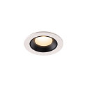 Plafondinbouwarmatuur NUMINOS XS IP20/IP44, zwart, wit