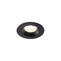 Plafondinbouwarmatuur NUMINOS XS IP20/IP44, zwart