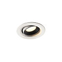 Plafondinbouwarmatuur NUMINOS MOVE XS IP20, zwart, wit