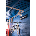 SLV 3-fase spot NUMINOS XL PHASE, zwart, wit dimbaar