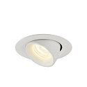 SLV Plafondinbouwarmatuur NUMINOS GIMBLE XS, wit