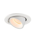 SLV Plafondinbouwarmatuur NUMINOS GIMBLE S, wit