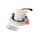 SLV Plafondinbouwarmatuur NUMINOS GIMBLE S, zwart, wit