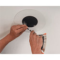 SLV Plafondinbouwarmatuur NUMINOS GIMBLE M, chroom, wit