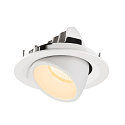 SLV Plafondinbouwarmatuur NUMINOS GIMBLE M, wit