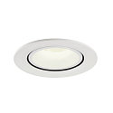 SLV Plafondinbouwarmatuur NUMINOS GIMBLE L, wit