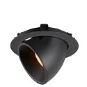 SLV Plafondinbouwarmatuur NUMINOS GIMBLE XL, zwart