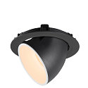 SLV Plafondinbouwarmatuur NUMINOS GIMBLE XL, zwart, wit
