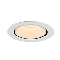 SLV Plafondinbouwarmatuur NUMINOS GIMBLE XL, wit