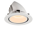 SLV Plafondinbouwarmatuur NUMINOS GIMBLE XL, wit