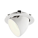 SLV Plafondinbouwarmatuur NUMINOS GIMBLE XL, wit