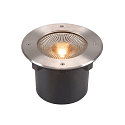 LED Floor recessed luminaire ROCCI 200 EL, round, 16W, 3000K, 120�, black