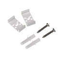 Mounting brackets for LED Light bar BATTEN, white