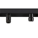SLV Wandarmatuur FLOODI L IP65, antraciet