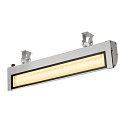 SLV outdoor wall luminaire VANO WING SP SHORT IP65, grey dimmable