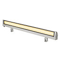 SLV outdoor wall luminaire VANO WING SP LONG IP65, grey dimmable