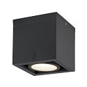 SLV Plafondarmatuur voor buiten ESKINA FRAME CL SINGLE CCT 1-vlams, CCT Switch, instelbaar IP65, antraciet 