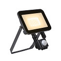SLV Sensor FLOODI, zwart