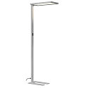 SLV floor lamp WORKLIGHT UGR < 19 IP20, silver dimmable
