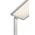 SLV floor lamp WORKLIGHT UGR < 19 IP20, silver dimmable