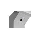 SLV Tafelarmatuur WORKLIGHT UGR < 19 IP20, zilver dimbaar