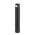 SLV Lichtpaal M-POL 90 cilindrisch, kort, zonder contactdoos IP65, antraciet dimbaar