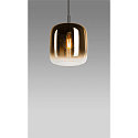 Pendelarmatuur PANTILO 20 PD E27 IP20, goud