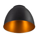 Lampenkap PARA DOME, goud, zwart