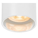 SLV wall luminaire ASTO TUBE down, 1 flame, cylindrical, rigid GU10 IP20, white dimmable