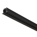 SLV 3-phase recessed track S-TRACK PHASE & DALI 1M DALI controllable, black