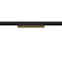 SLV Spotlight op rail IN-LINE 22 TRACK 48V DARKLIGHT REFLECTOR DALI aanstuurbaar IP20, zwart dimbaar