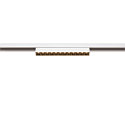 SLV Spotlight op rail IN-LINE 22 TRACK 48V DARKLIGHT REFLECTOR DALI aanstuurbaar IP20, wit dimbaar