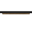 SLV Spotlight op rail IN-LINE 44 TRACK 48V DARKLIGHT REFLECTOR DALI aanstuurbaar IP20, zwart dimbaar