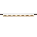 SLV Spotlight op rail IN-LINE 44 TRACK 48V DARKLIGHT REFLECTOR DALI aanstuurbaar IP20, wit dimbaar