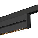 SLV Spotlight op rail IN-LINE 24 TRACK 48V DARKLIGHT REFLECTOR Move DALI IP20, zwart dimbaar