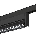 SLV Spotlight op rail IN-LINE 24 DALI MOVE 48V - DARKLIGHT REFLECTOR draaibaar, DALI aanstuurbaar IP20, zwart dimbaar