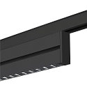 SLV Spotlight op rail IN-LINE 24 DALI MOVE 48V - DARKLIGHT REFLECTOR draaibaar, DALI aanstuurbaar IP20, zwart dimbaar