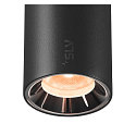 SLV Spotlight op rail NUMINOS� XS TRACK 48V DALI aanstuurbaar IP20, chroom, zwart dimbaar